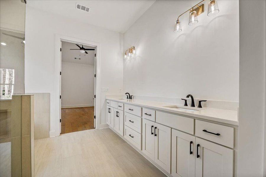 Furnished interior view inside a new home in , Cumming (Image 7).