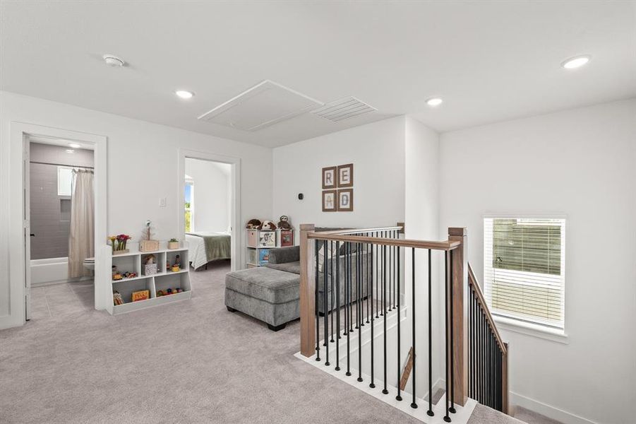 Furnished interior view inside a new home in , Rowlett (Image 9). Furnished interior view inside a new home in , Rowlett (Image 9).