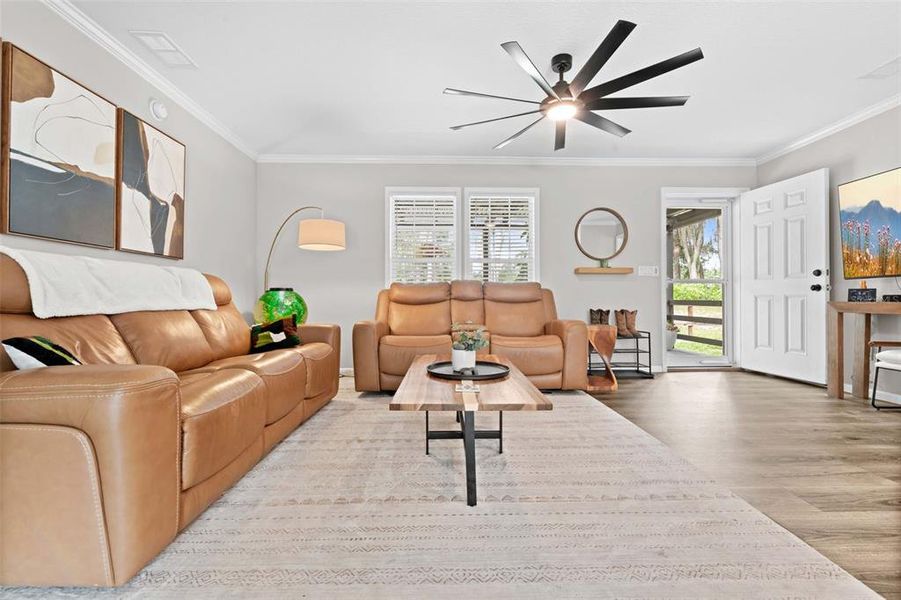 Furnished interior view inside a new home in , Brooksville (Image 12).