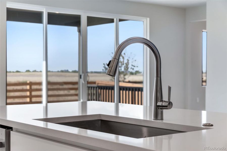 Furnished interior view inside a new home in Reunion Ridge, Commerce City (Image 15).