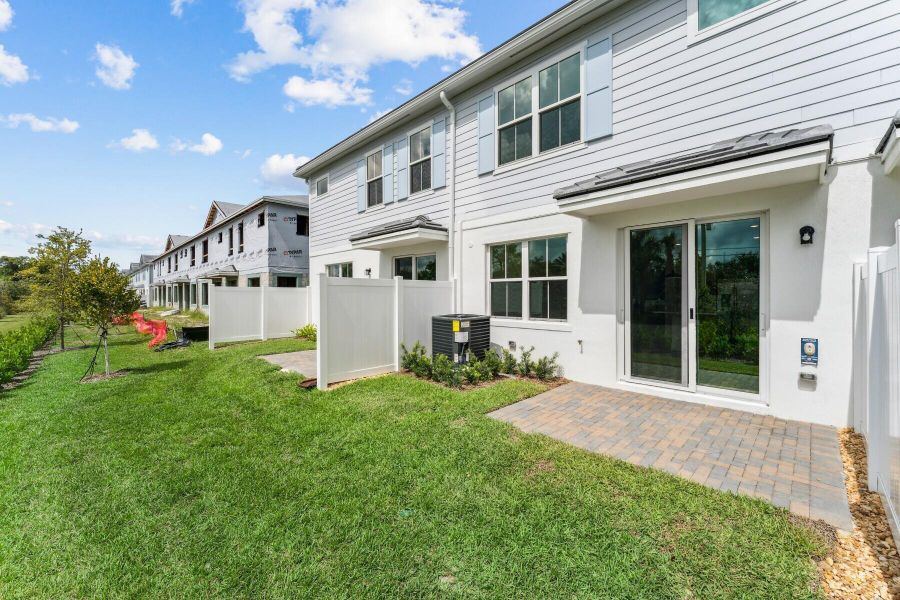 Exterior details and patio area of a home in , Stuart (Image 4).