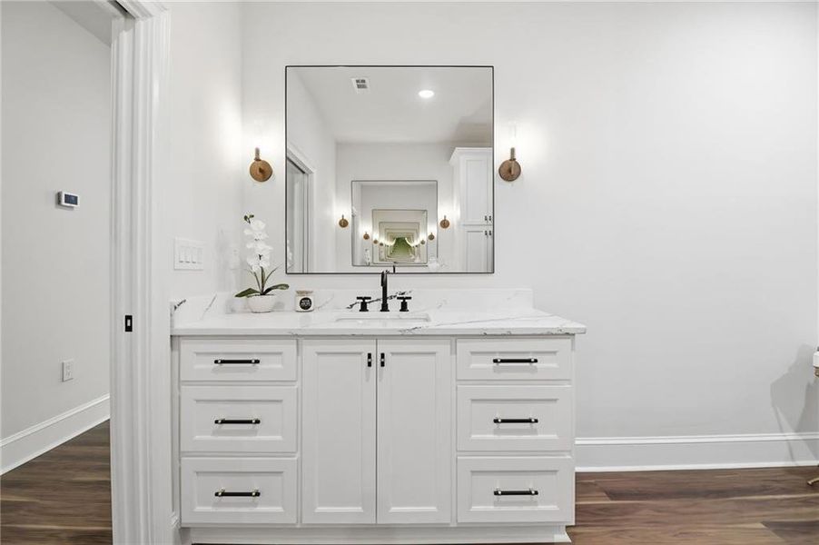 Furnished interior view inside a new home in , Acworth (Image 17).