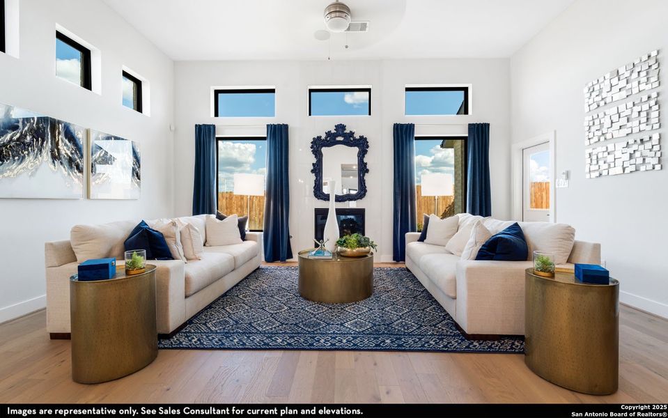 Furnished interior view inside a new home in Megan's Landing, Castroville (Image 22). Furnished interior view inside a new home in Megan's Landing, Castroville (Image 22).