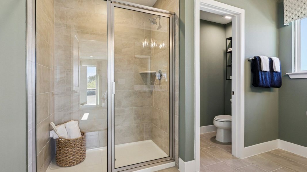 The Mangrove Model Floorplan Primary En Suite Bathroom by DRB Homes