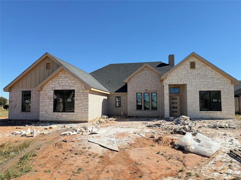 Exterior details and patio area of a home in , Abilene (Image 1). Exterior details and patio area of a home in , Abilene (Image 1).
