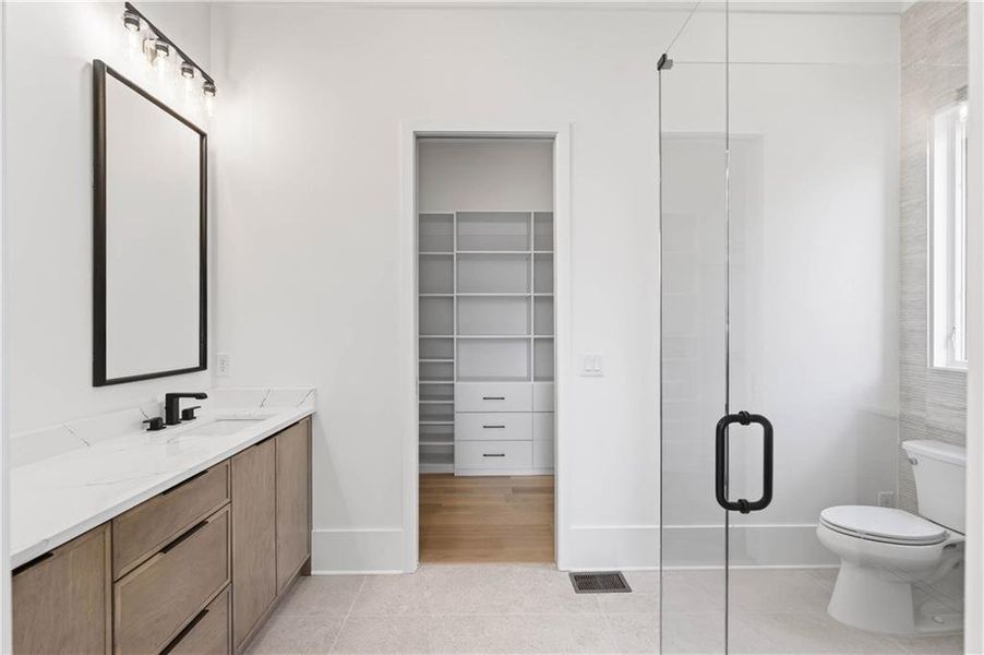 Furnished interior view inside a new home in , Marietta (Image 41).