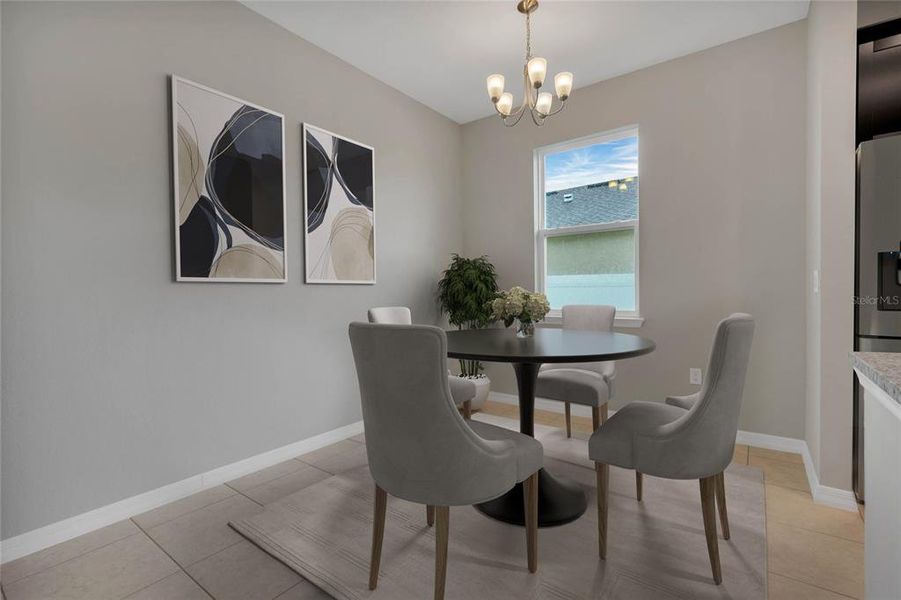 Furnished interior view inside a new home in Village at Windsor Reserve, Eagle Lake (Image 13). Furnished interior view inside a new home in Village at Windsor Reserve, Eagle Lake (Image 13).