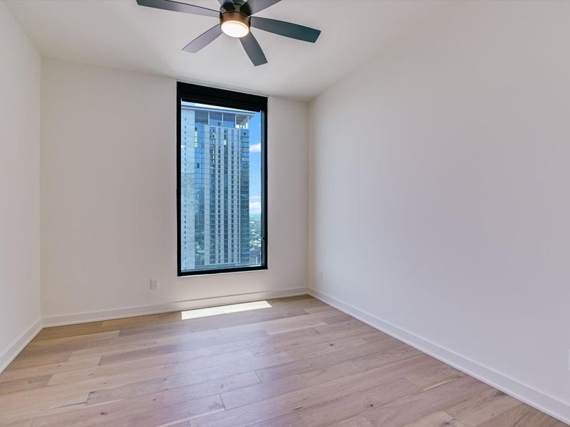 Primary bedroom with southern facing views.
