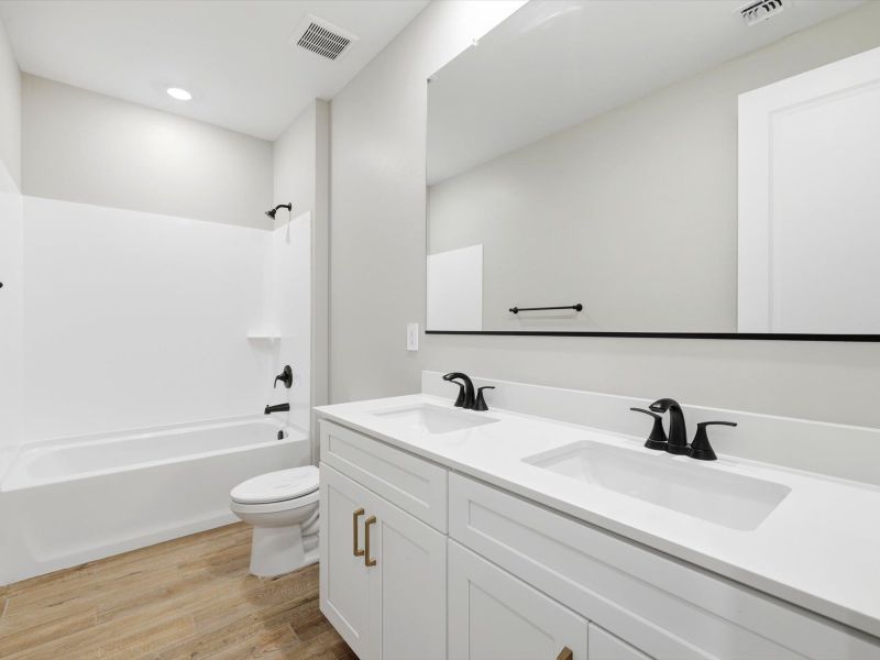 Furnished interior view inside a new home in Legacy Place, Glendale (Image 10). Furnished interior view inside a new home in Legacy Place, Glendale (Image 10).