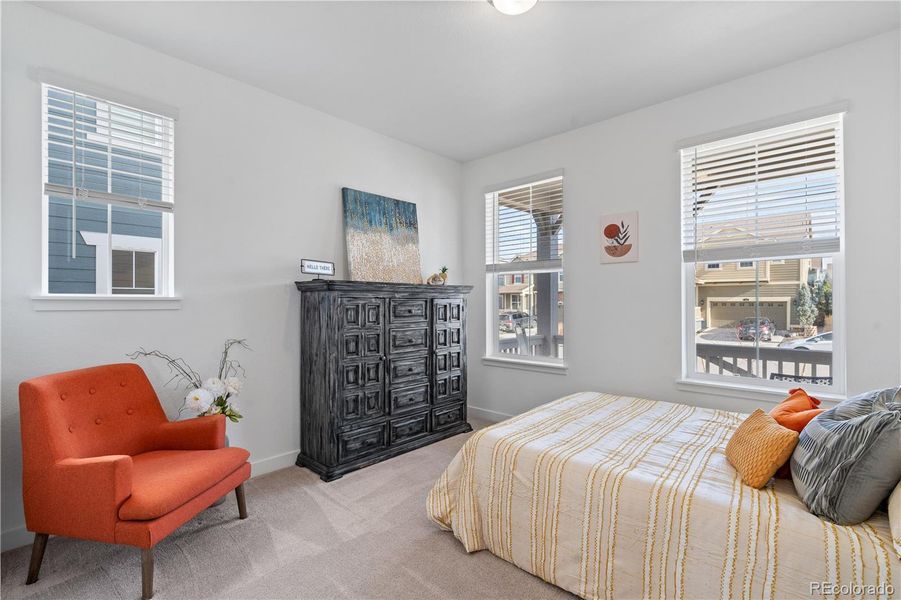 Furnished interior view inside a new home in , Erie (Image 32). Furnished interior view inside a new home in , Erie (Image 32).