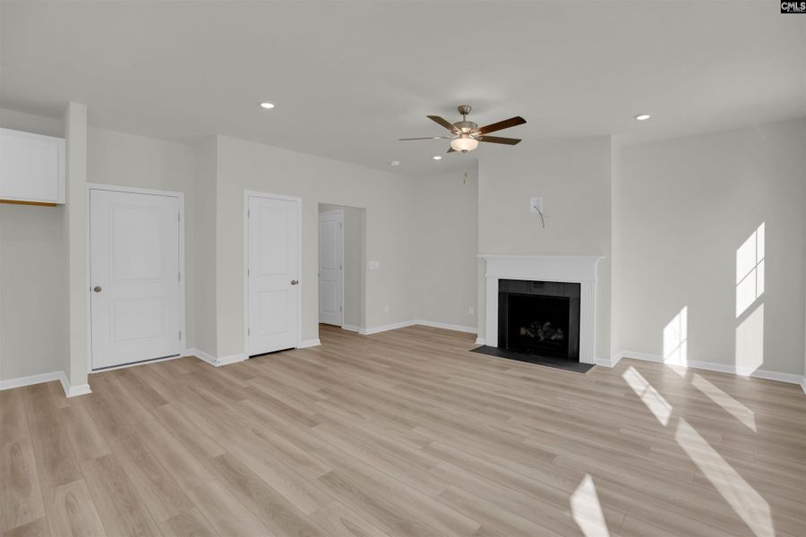 Spacious, unfurnished interior of a new home in Old Charleston Estates, Pelion (Image 14). Spacious, unfurnished interior of a new home in Old Charleston Estates, Pelion (Image 14).