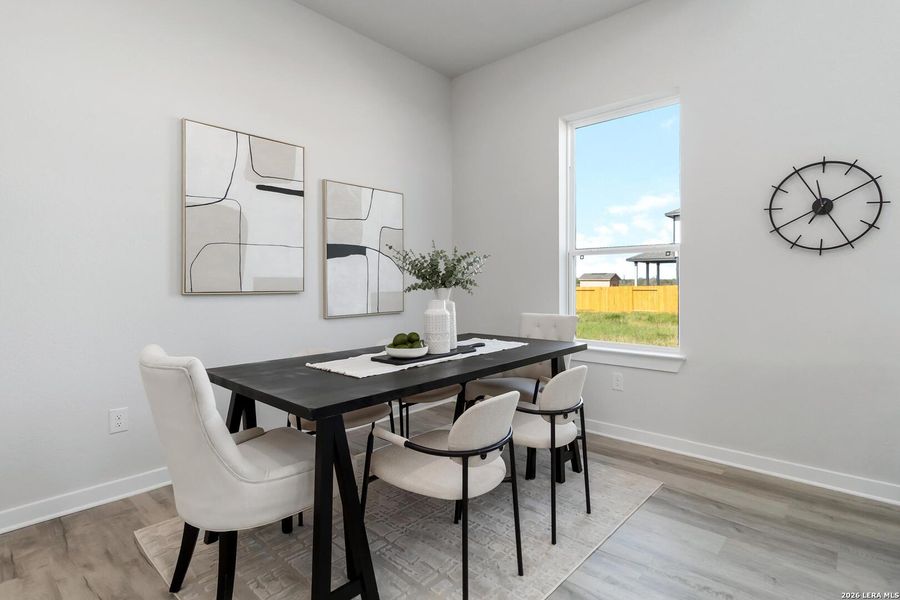 Furnished interior view inside a new home in Katzer Ranch, Converse (Image 13). Furnished interior view inside a new home in Katzer Ranch, Converse (Image 13).