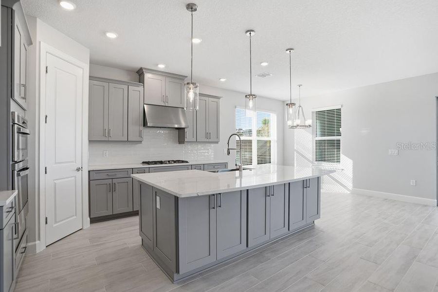 Furnished interior view inside a new home in Esplanade at Center Lake Ranch, St. Cloud (Image 14).