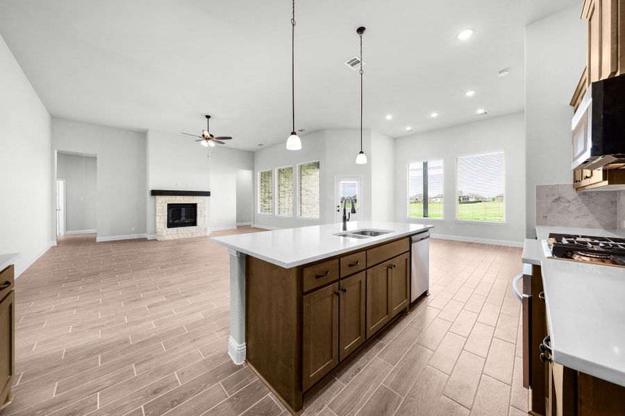 Furnished interior view inside a new home in Creekview Farms, Greenville (Image 8). Furnished interior view inside a new home in Creekview Farms, Greenville (Image 8).