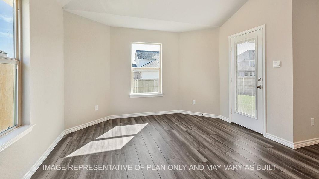 Spacious, unfurnished interior of a new home in Southern Pointe, College Station (Image 10).