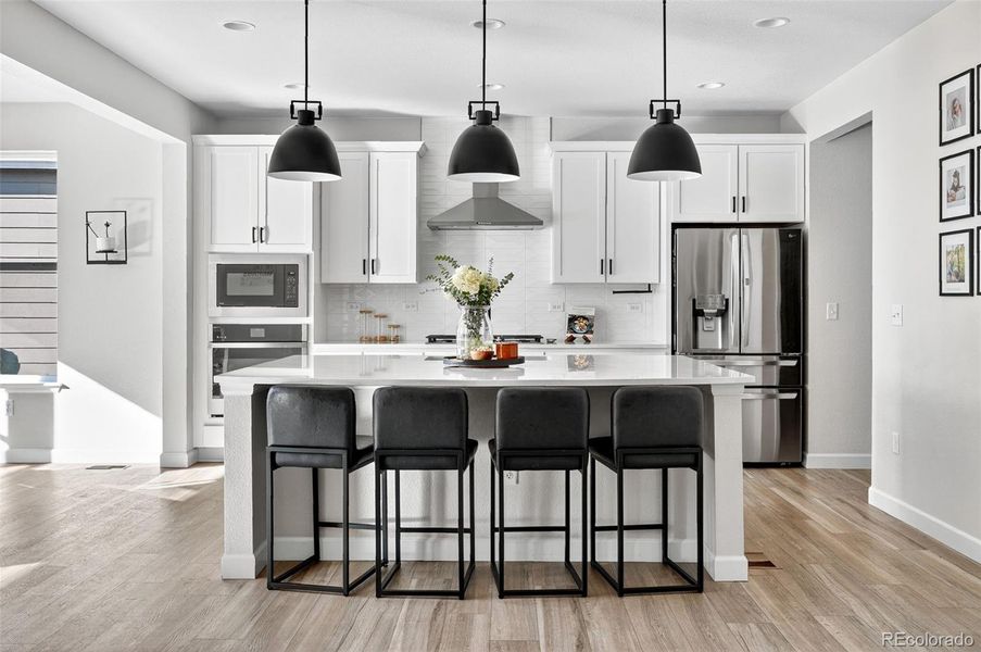 Furnished interior view inside a new home in Colliers Hill, Erie (Image 7). Furnished interior view inside a new home in Colliers Hill, Erie (Image 7).