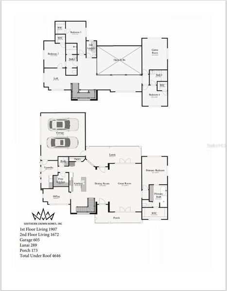 2D floor plan layout of this home in , Weeki Wachee, FL (Image 1). 2D floor plan layout of this home in , Weeki Wachee, FL (Image 1).
