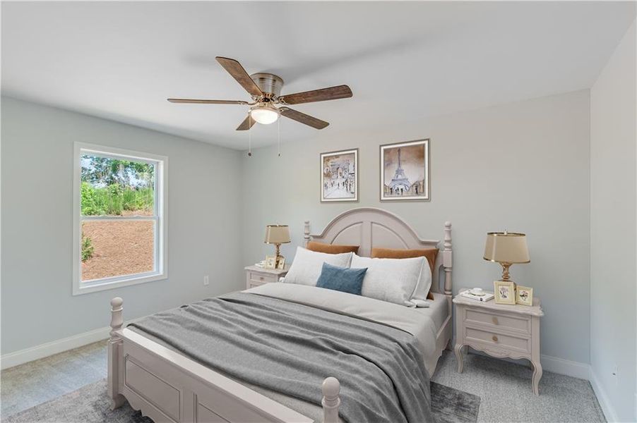 Furnished interior view inside a new home in , Gainesville (Image 10).