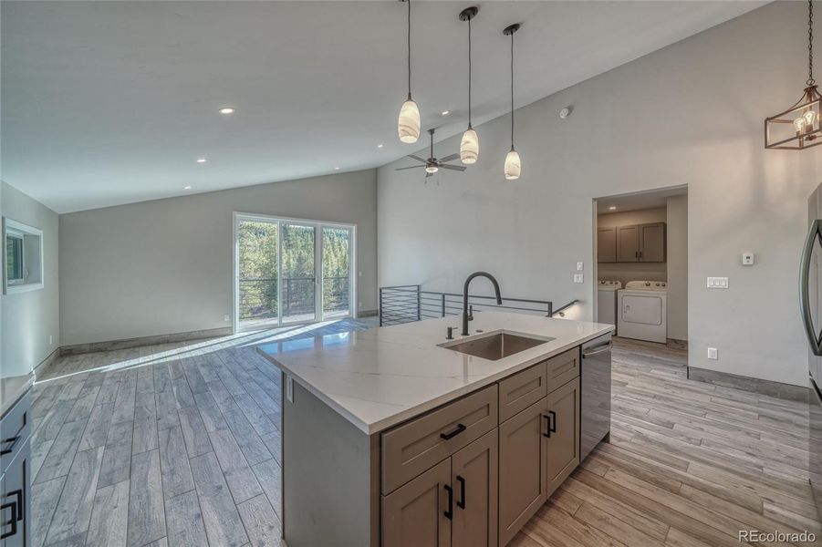 Furnished interior view inside a new home in , Leadville (Image 3).