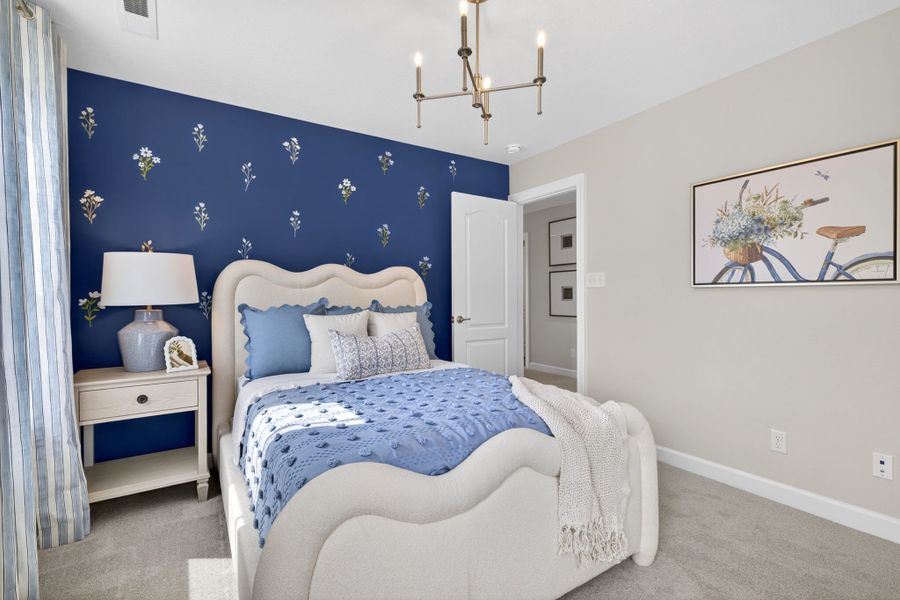 Representative furnished interior of a home built from the The Poppy by Chesapeake Homes in The Farm at Neill's Creek, Lillington (Image 37).