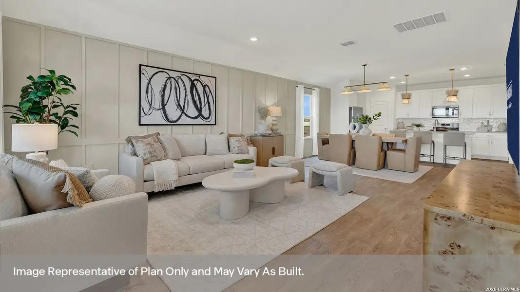 Furnished interior view inside a new home in Mayfair, New Braunfels (Image 4).
