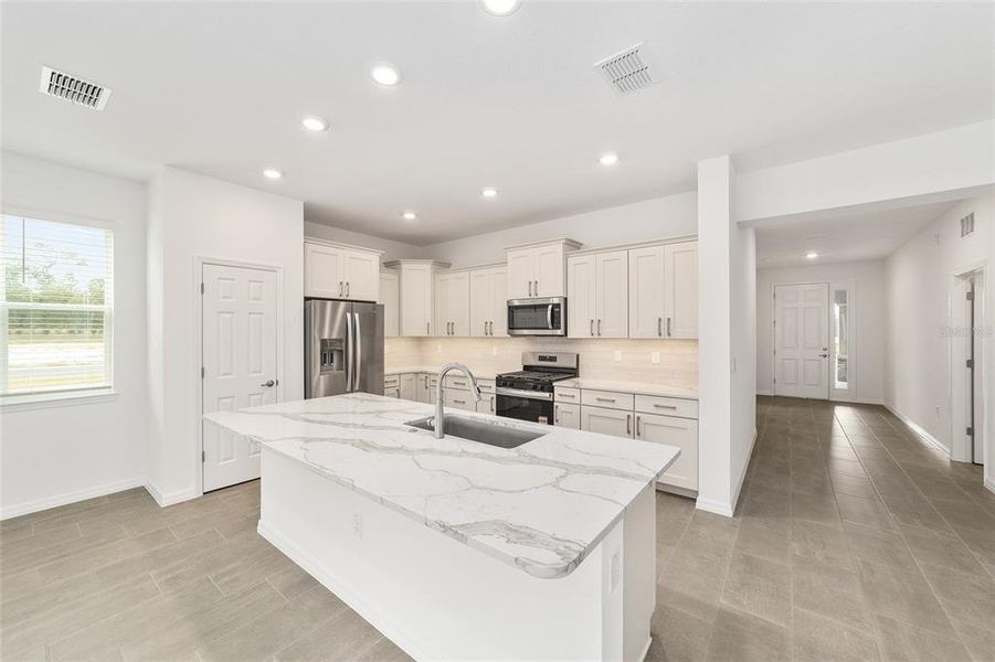 Furnished interior view inside a new home in , Ocala (Image 9).