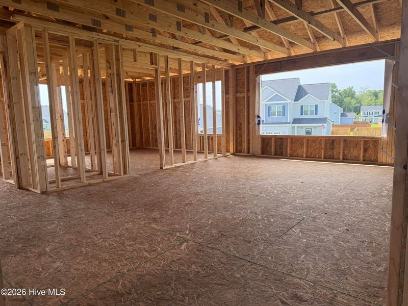 In-progress construction of a new home in Patriot Pointe, Jacksonville, NC (Image 34). In-progress construction of a new home in Patriot Pointe, Jacksonville, NC (Image 34).