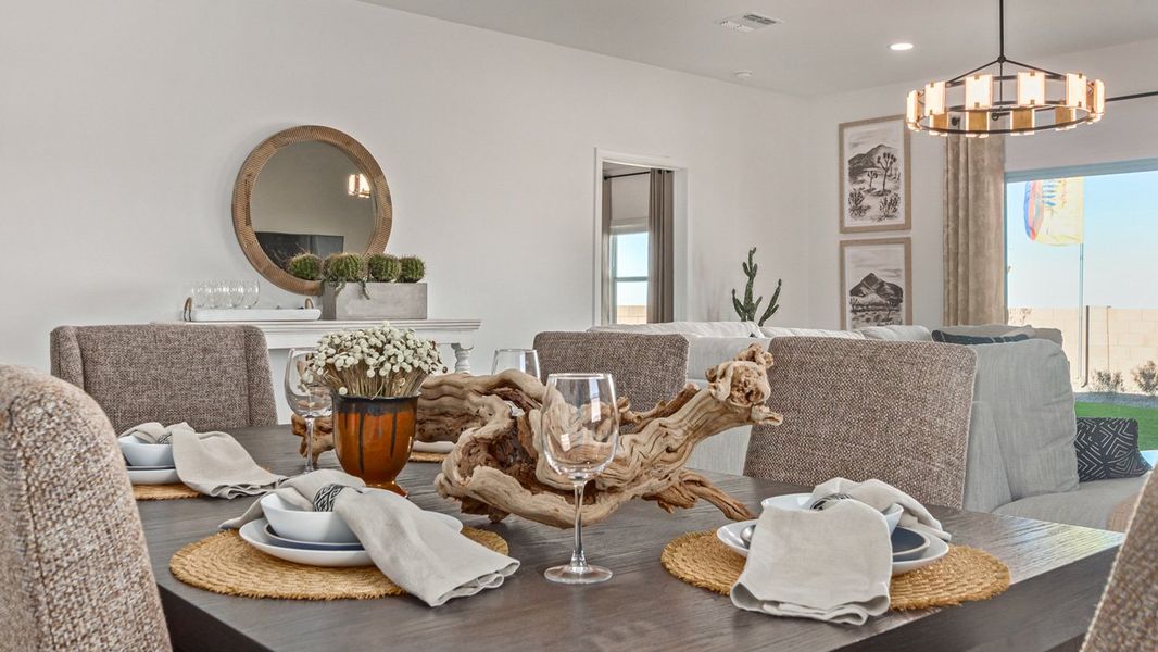 Representative furnished interior of a home built from the Kingston by D.R. Horton in Sycamore Vista, Vail (Image 9).