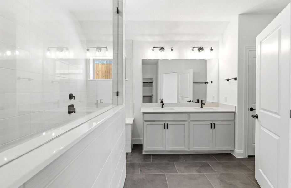 Furnished interior view inside a new home in West Cypress Hills, Spicewood (Image 9).