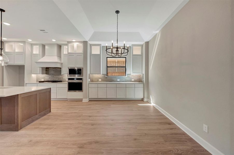 Furnished interior view inside a new home in Kresston - Enclave Collection, Montgomery (Image 14).