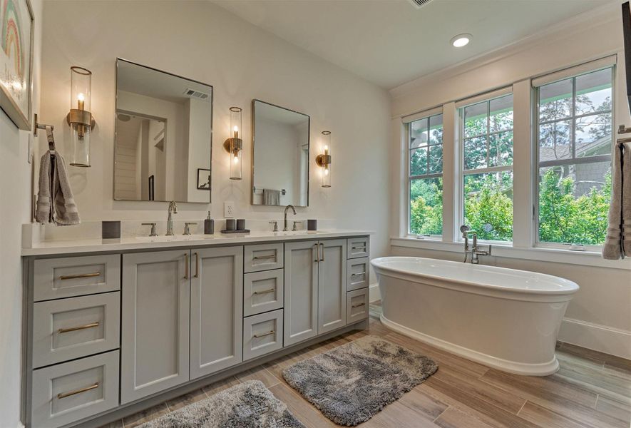 Furnished interior view inside a new home in , Montgomery (Image 33).