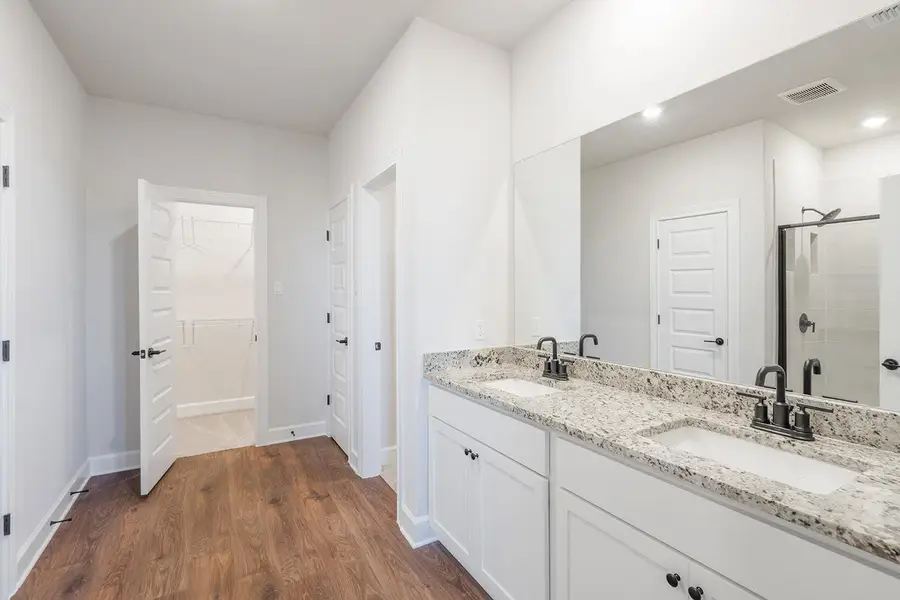 Furnished interior view inside a new home in Canyon Ranch, Jarrell (Image 3).