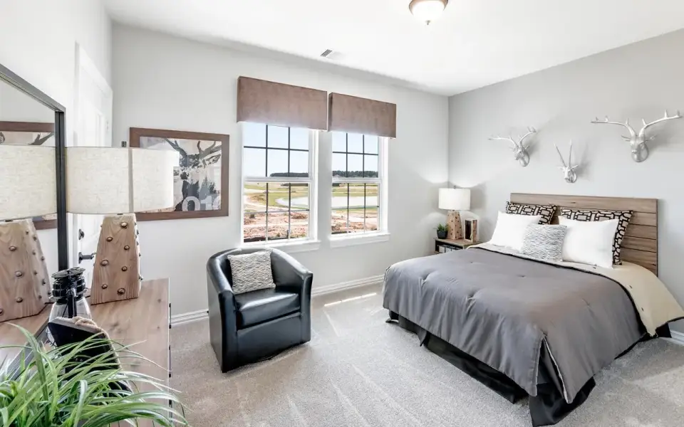 Furnished interior view inside a new home in High Park Hill, Arrington (Image 26).