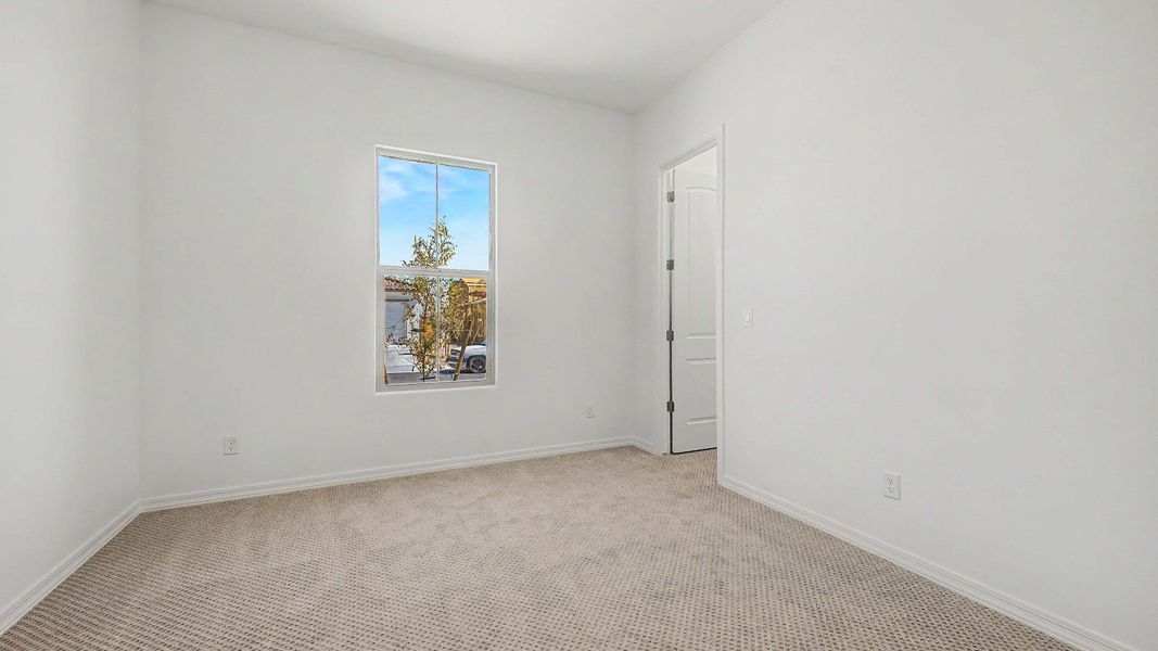 Furnished interior view inside a new home in Arroyo Seco - Hacienda, Buckeye (Image 18).