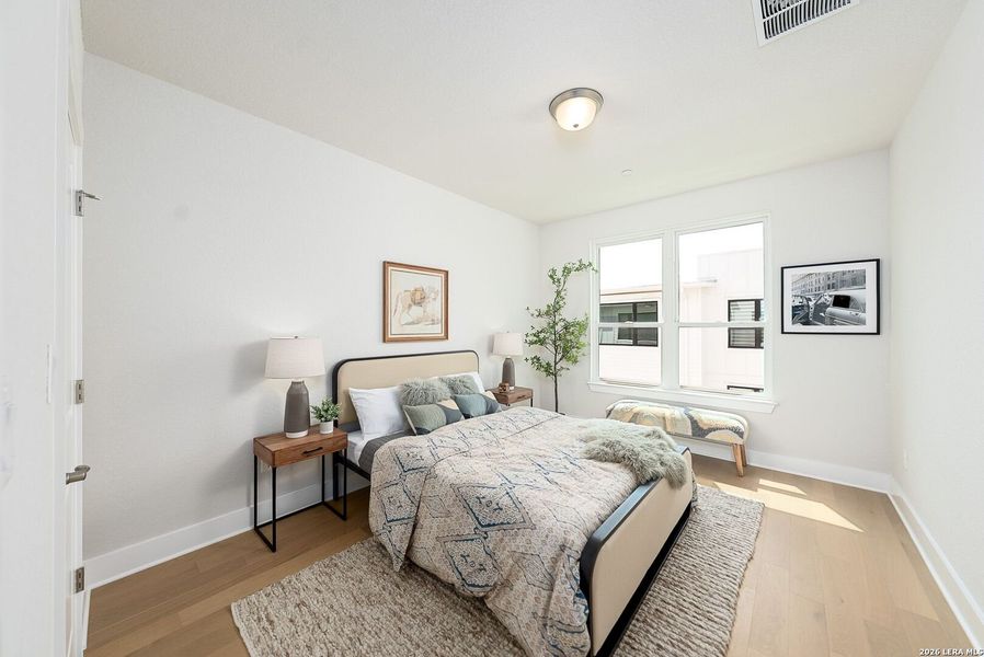 Furnished interior view inside a new home in Victoria Commons, San Antonio (Image 19).