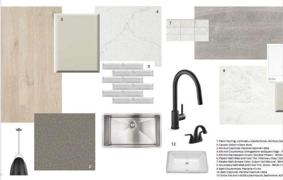 Sample of building materials used in homes in Two Step Farm, Montgomery (Image 11).