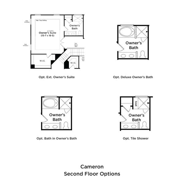 2D floor plan layout of this home in Sidney Creek Single Family, Zebulon, NC (Image 20).