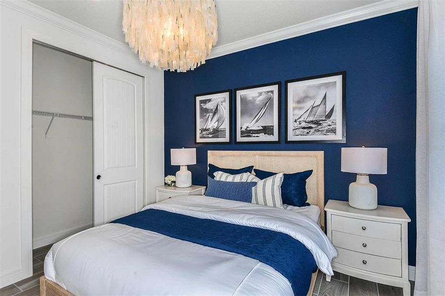 Furnished interior view inside a new home in Del Webb at Viera, Melbourne (Image 15).