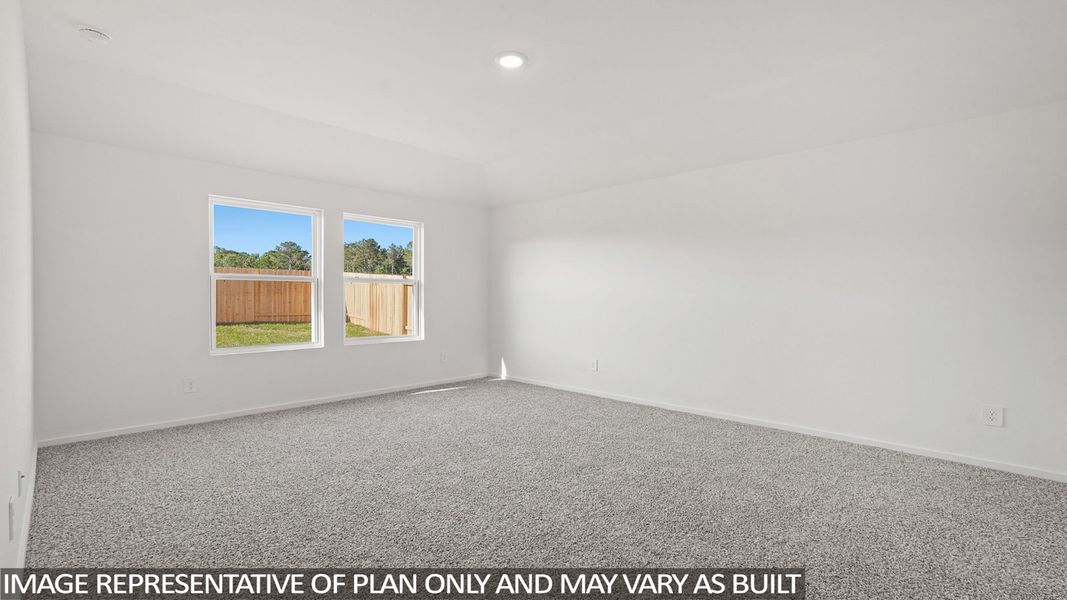 Spacious, unfurnished interior of a new home in The Canopies, Splendora (Image 15). Spacious, unfurnished interior of a new home in The Canopies, Splendora (Image 15).