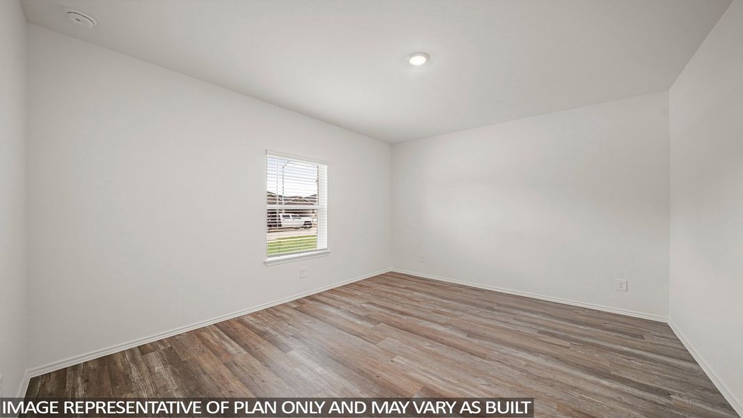 Representative unfurnished interior of a home built from the Quincy by D.R. Horton in Grand Pines, Magnolia (Image 14). Representative unfurnished interior of a home built from the Quincy by D.R. Horton in Grand Pines, Magnolia (Image 14).
