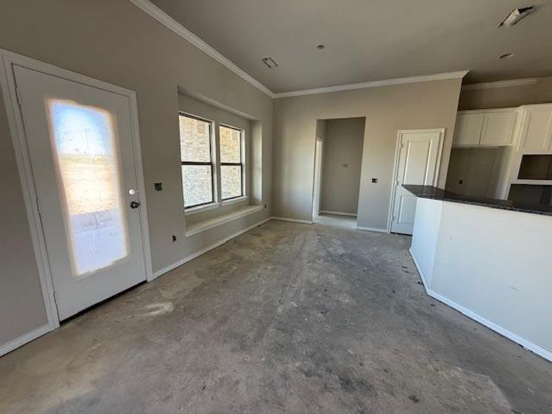 In-progress construction of a new home in , Muenster, TX (Image 11).