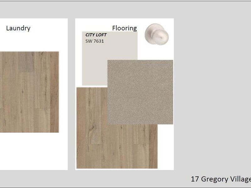 Sample of building materials used in homes in Gregory Village, Lillington (Image 23).