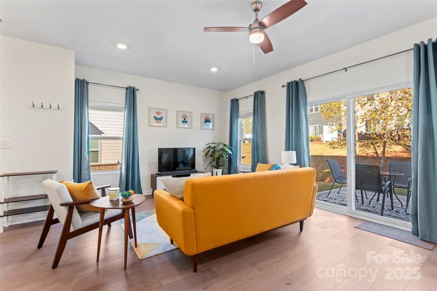Furnished interior view inside a new home in Harper's Run, Matthews (Image 13).