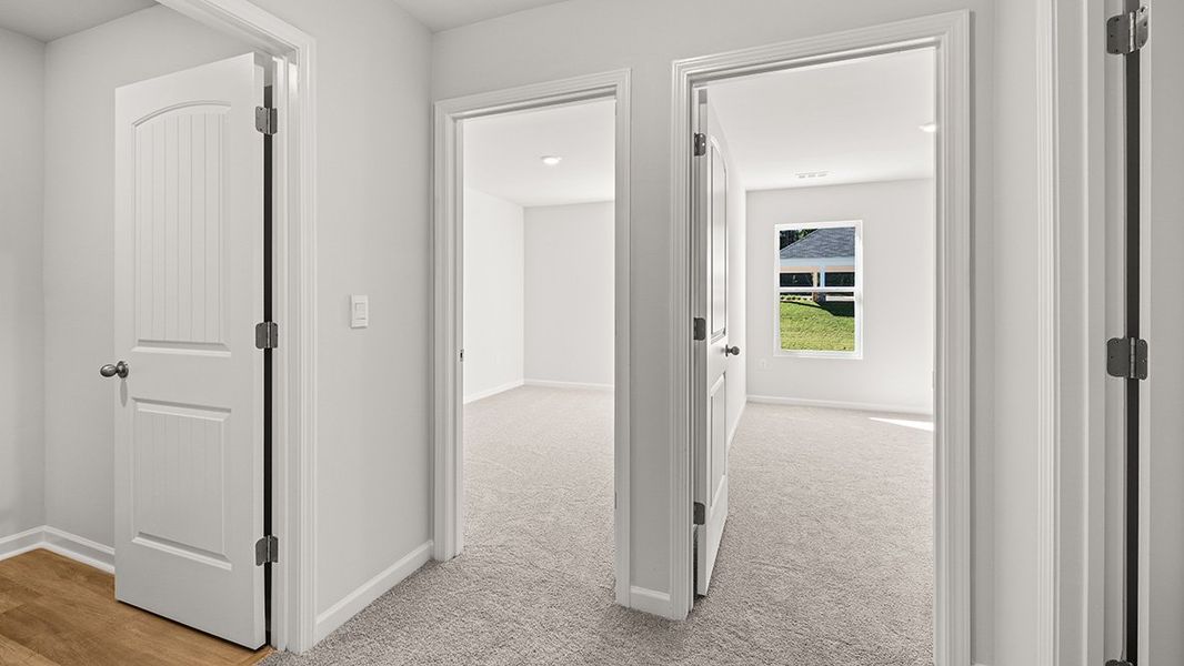 Image 26 representing the AMESBURY by D.R. Horton in Waypoint, Flowery Branch, GA.