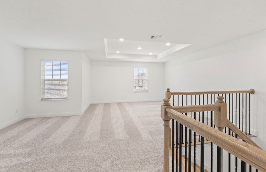 Spacious, unfurnished interior of a new home in Patterson Ranch, Georgetown (Image 23).