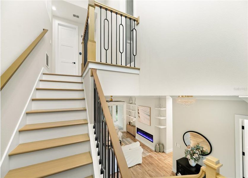 Furnished interior view inside a new home in , Flagler Beach (Image 32).