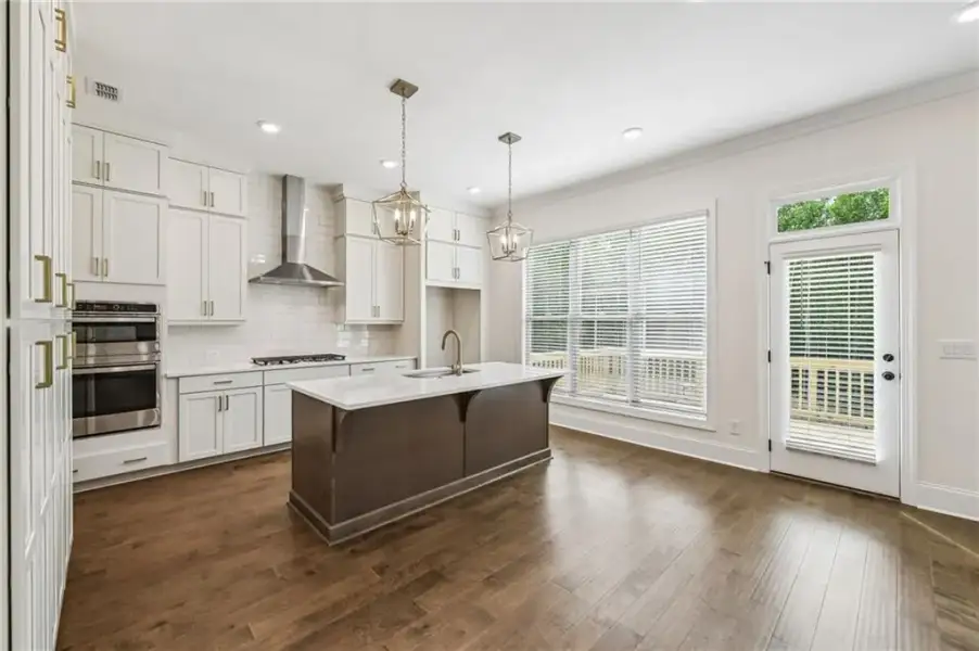 Furnished interior view inside a new home in Waterhaven, Cumming (Image 17).