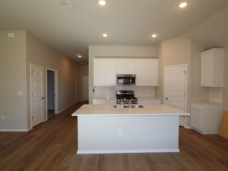 Furnished interior view inside a new home in Cascades at Onion Creek, Austin (Image 6).