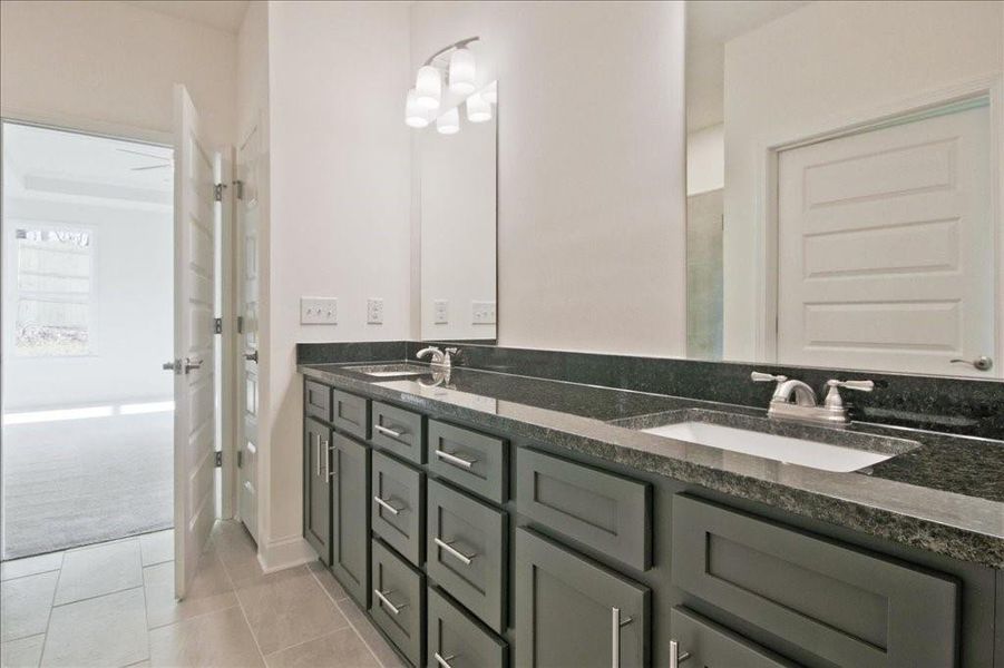 Furnished interior view inside a new home in Cooper's Walk, Loganville (Image 9).