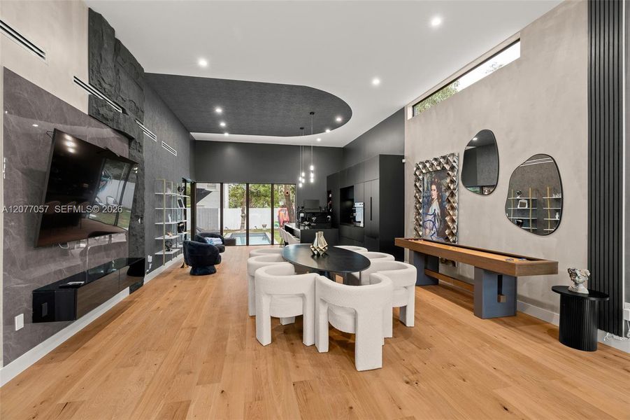 Furnished interior view inside a new home in , Miami (Image 28). Furnished interior view inside a new home in , Miami (Image 28).